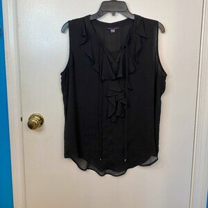 Tommy Hilfiger Black Sleeveless Blouse